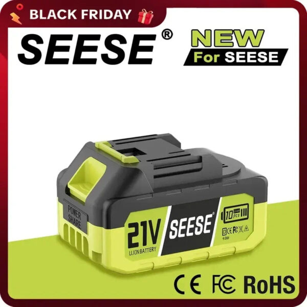 21V Max 4.0Ah Rechargeable Lithium-Ion Battery Pack