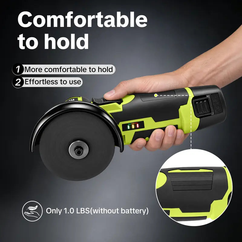 Cordless Angle Grinder Kit