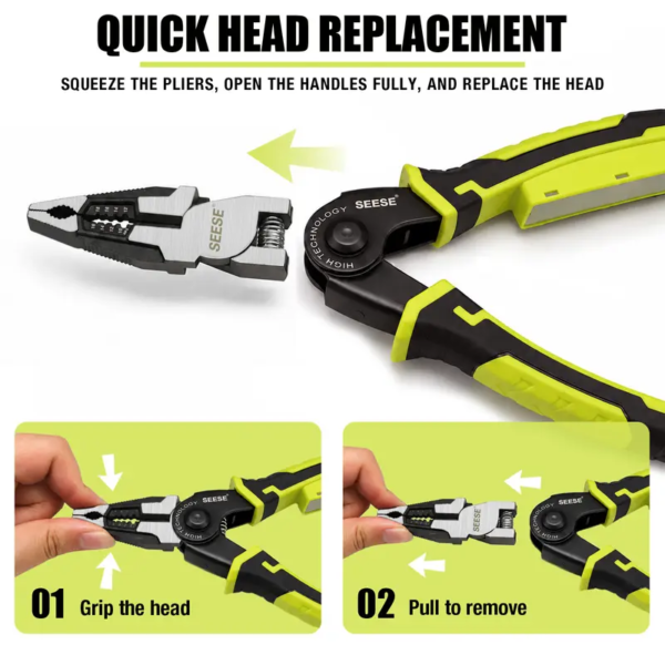 5 in 1 Wire Stripper Pliers Tools Set