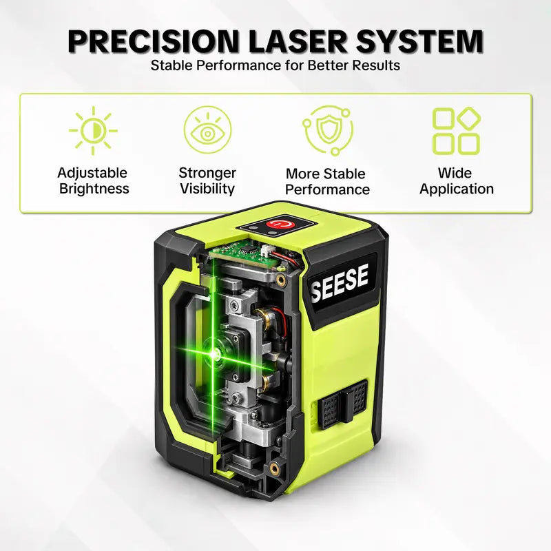 Self-Leveling Green Cross Line Laser Level