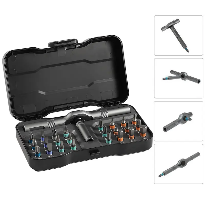 24-in-1 Magnetic Ratcheting Screwdriver Set
