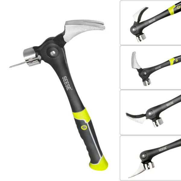 16 oz. Indexing Claw Hammer with Magnetic Nail Starter