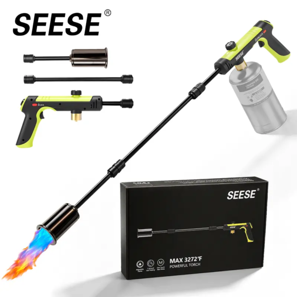 Extendable Propane Torch with Adjustable Flame