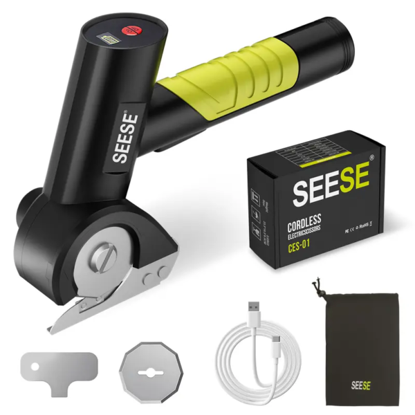 Cordless Electric Scissors for Cardboard and Fabric