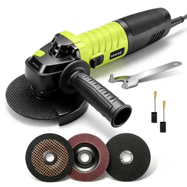 Variable-Speed Electric Angle Grinder