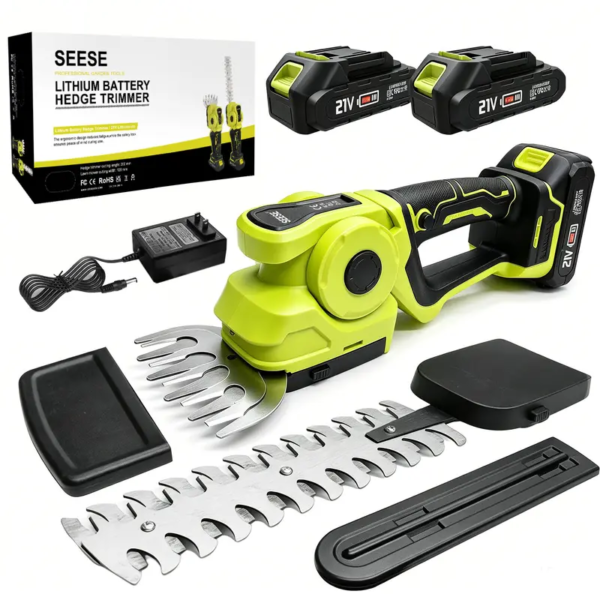 2-in-1 Cordless Grass Shears and Shrub Trimmer