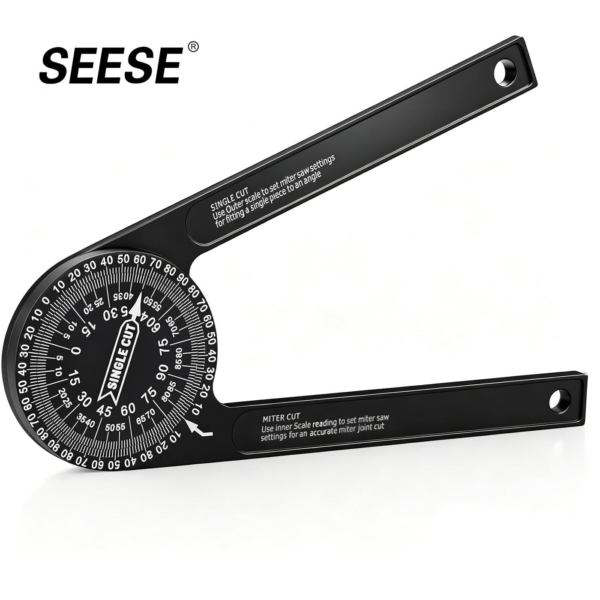 Aluminum Miter Angle Finder for Woodworking